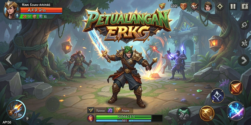 Screenshot menampilkan aksi seru dalam API36 dengan pertarungan intens.