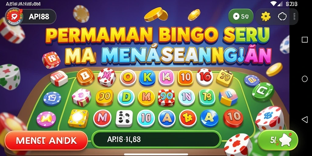 Tangkapan layar gameplay seru dari API88 Bingo.