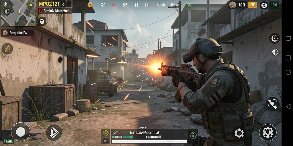 Screenshot gameplay MPO2121 yang menegangkan dan penuh aksi.