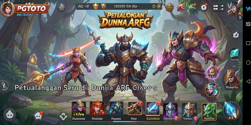 Tampilan menakjubkan dari gameplay PGTOTO yang penuh aksi.