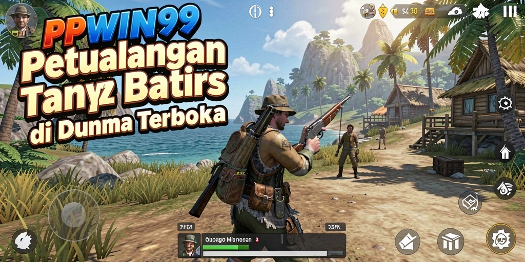 Tampilan gameplay yang menakjubkan dari PPWIN99 di dunia terbuka.